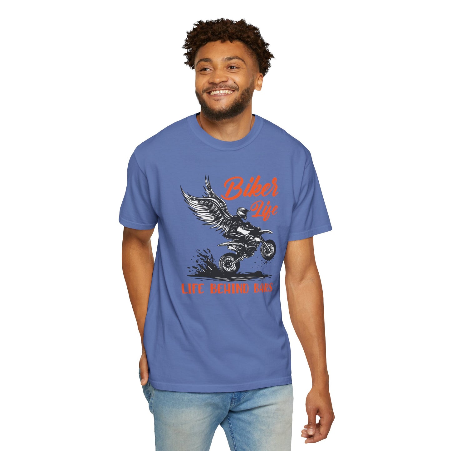 Thriller Live Behind Bars Secret Of Life Journey Over Destination Two Wheeled Adventures Unisex Heavy Cotton T-Shirt