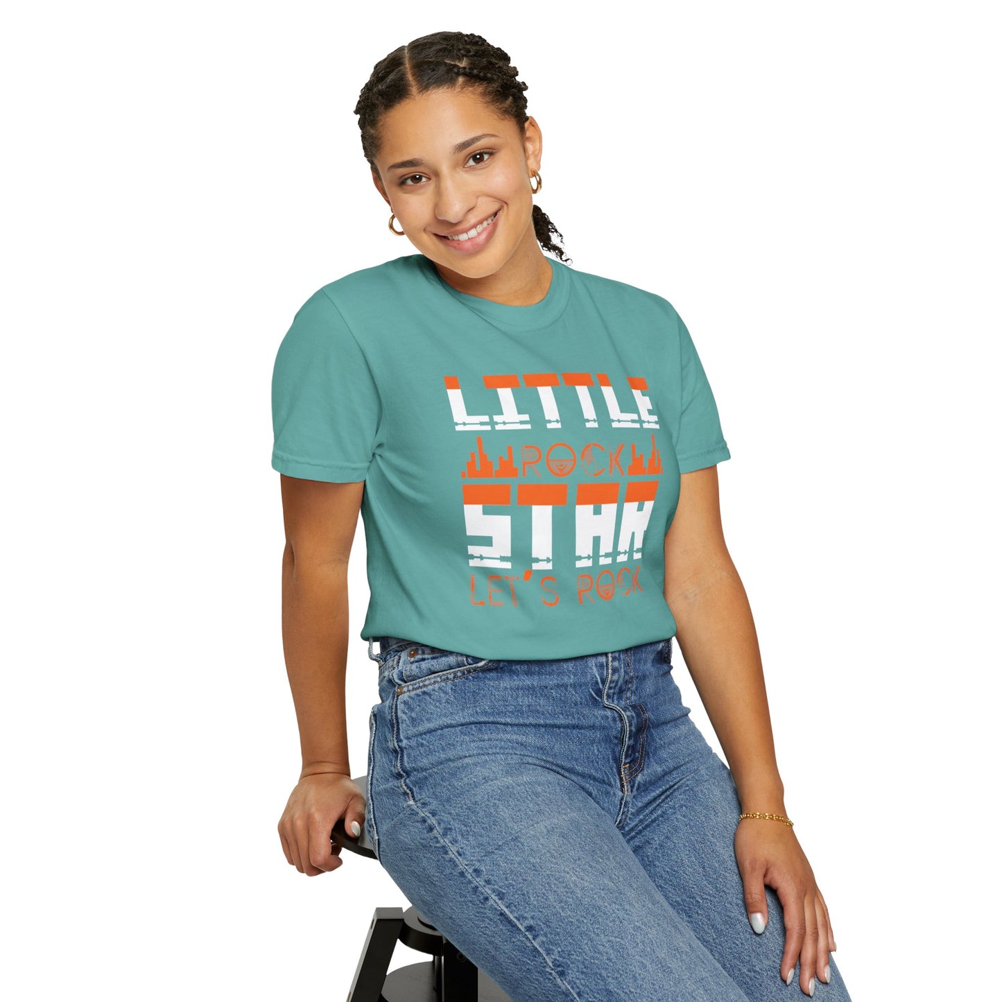 Thrilling Little Rock Star Born To Rock Rock And Roll Passion Rocker At Heart Rock Enthusiasm Unisex Heavy Cotton T-Shirt