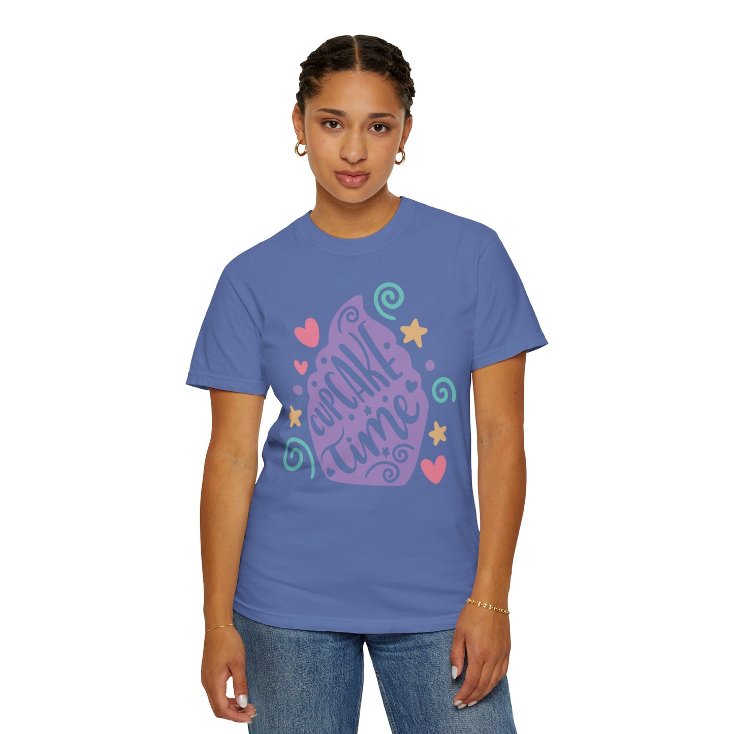 Cupcake Time Mysterious Flavors Tee Delicious Deception Stealthy Sweets Unisex Heavy Cotton T-Shirt