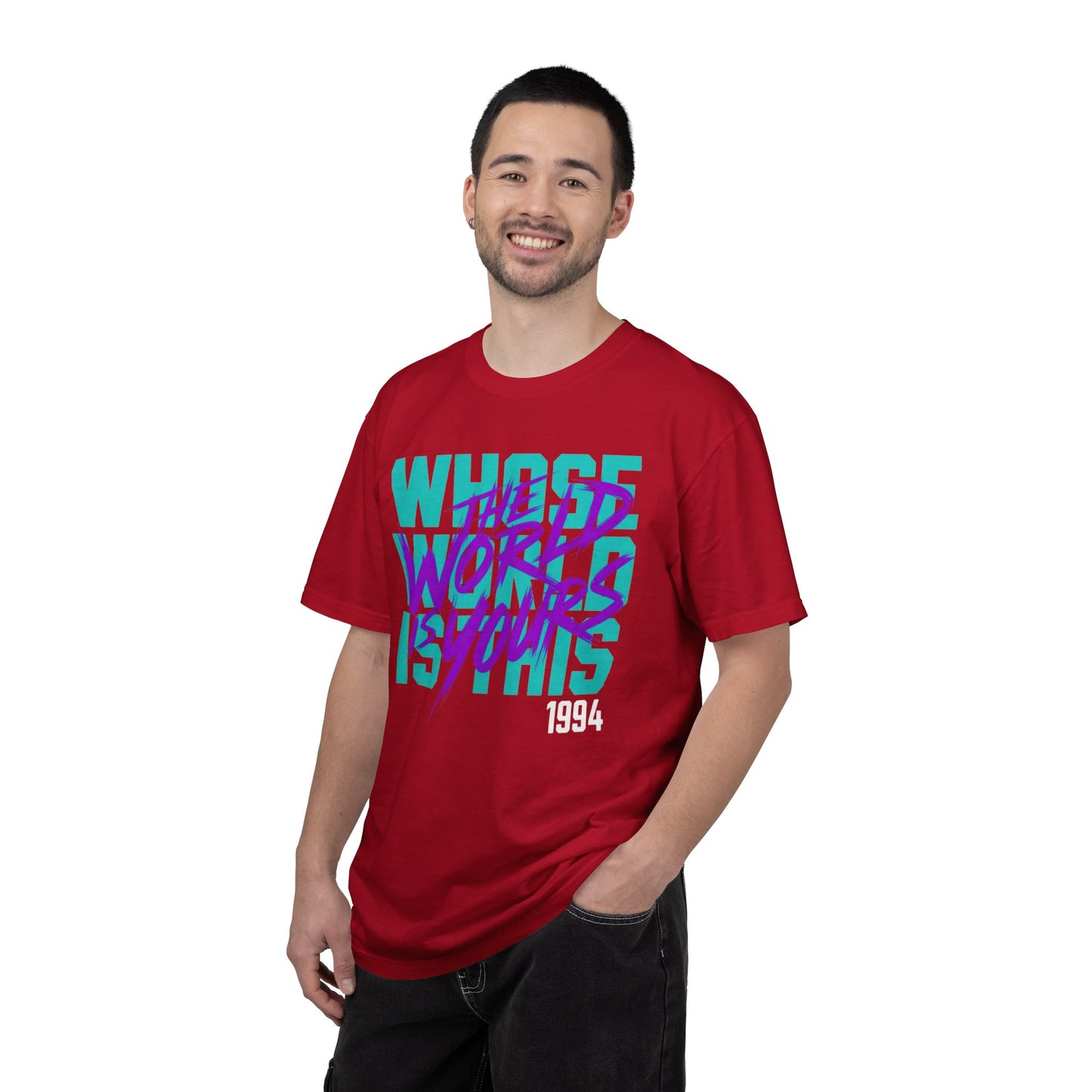 The World Is Yours Unisex Garment-Dyed T-shirt