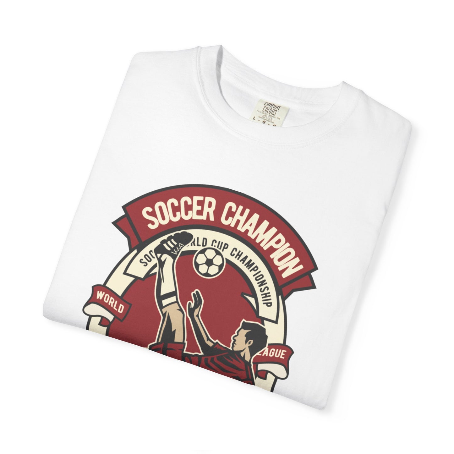 Soccer Champion Heartwarming Sweet Tee Charismatic Passion Unisex Heavy Cotton T-Shirt