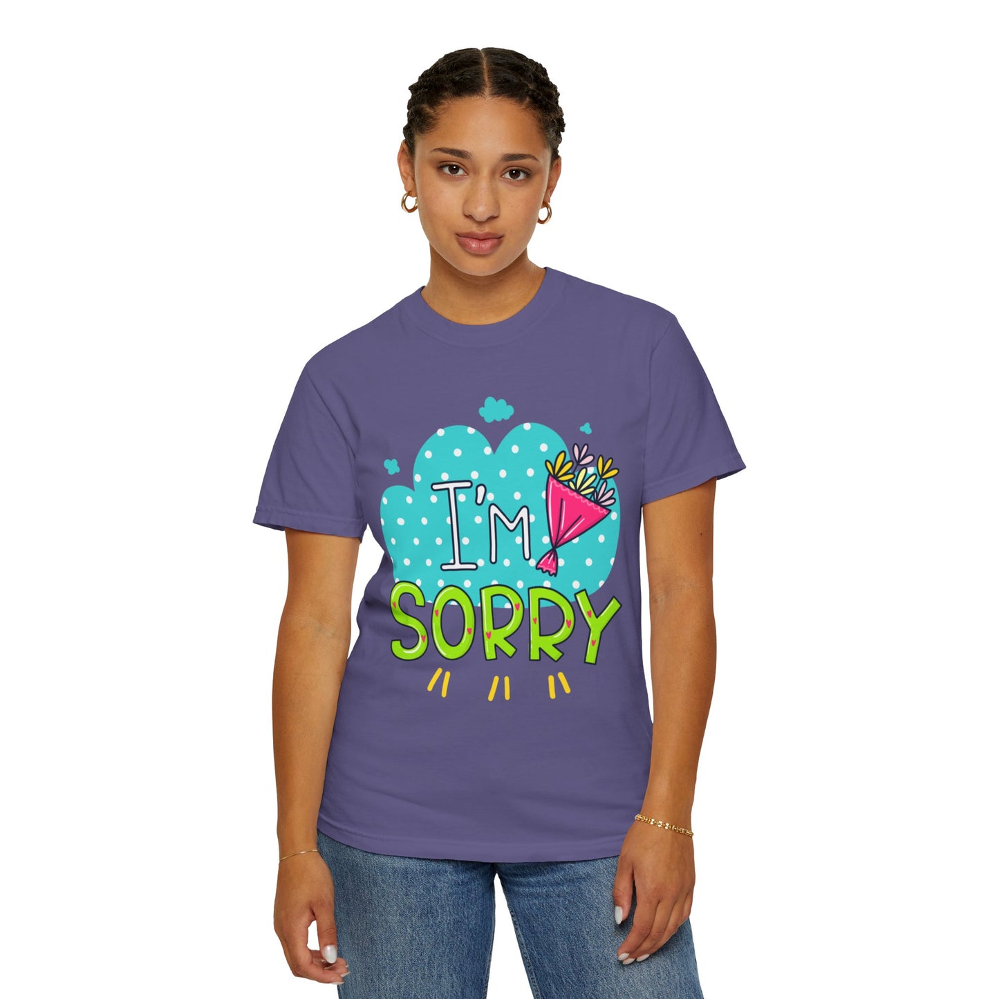 I Am Sorry Emotional Bond Tee Relationship Self Confidence Self Love Forever Support Unisex Heavy Cotton T-Shirt