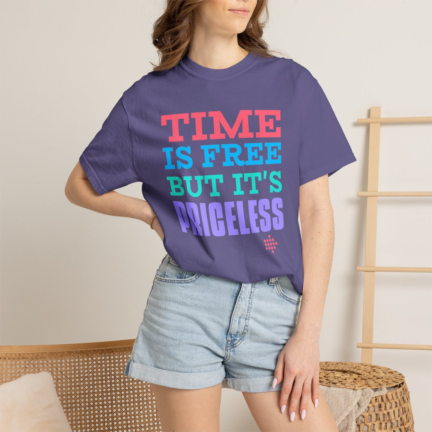 Time Is Free But Its Precious Unisex Heavy Cotton T-Shirt