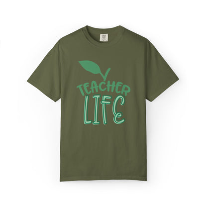 Teacher Life Role Model Supportive Learning Positive Reinforcement Moral Values Unisex Heavy Cotton T-Shirt