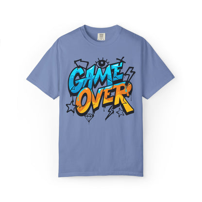 Game Over Unisex Garment-Dyed T-shirt
