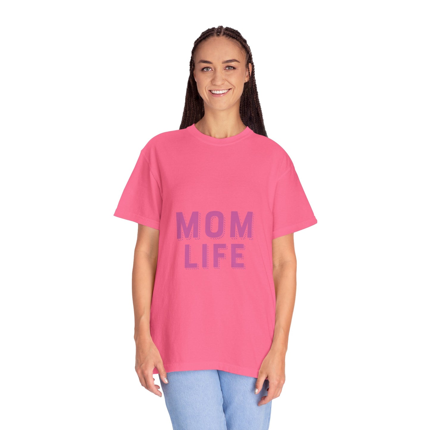 Mom Life Family Love Trendy Tee Happiness Blessed Maternal Supermom Mommyhood Unisex Heavy Cotton T-Shirt