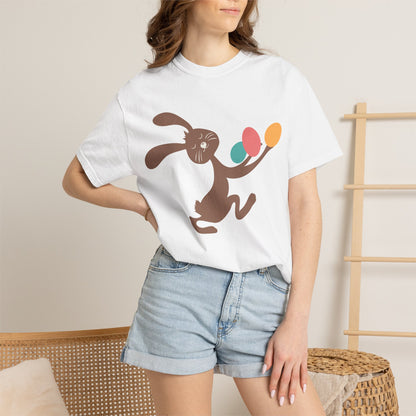 Easter Day Holy Week Spring Festival Tee Christian Holiday Easter Eggs Good Friday Unisex Heavy Cotton T-Shirt