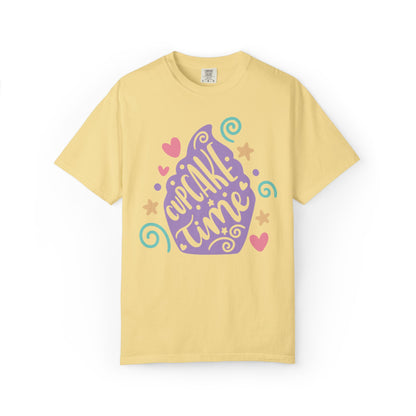 Cupcake Time Mysterious Flavors Tee Delicious Deception Stealthy Sweets Unisex Heavy Cotton T-Shirt