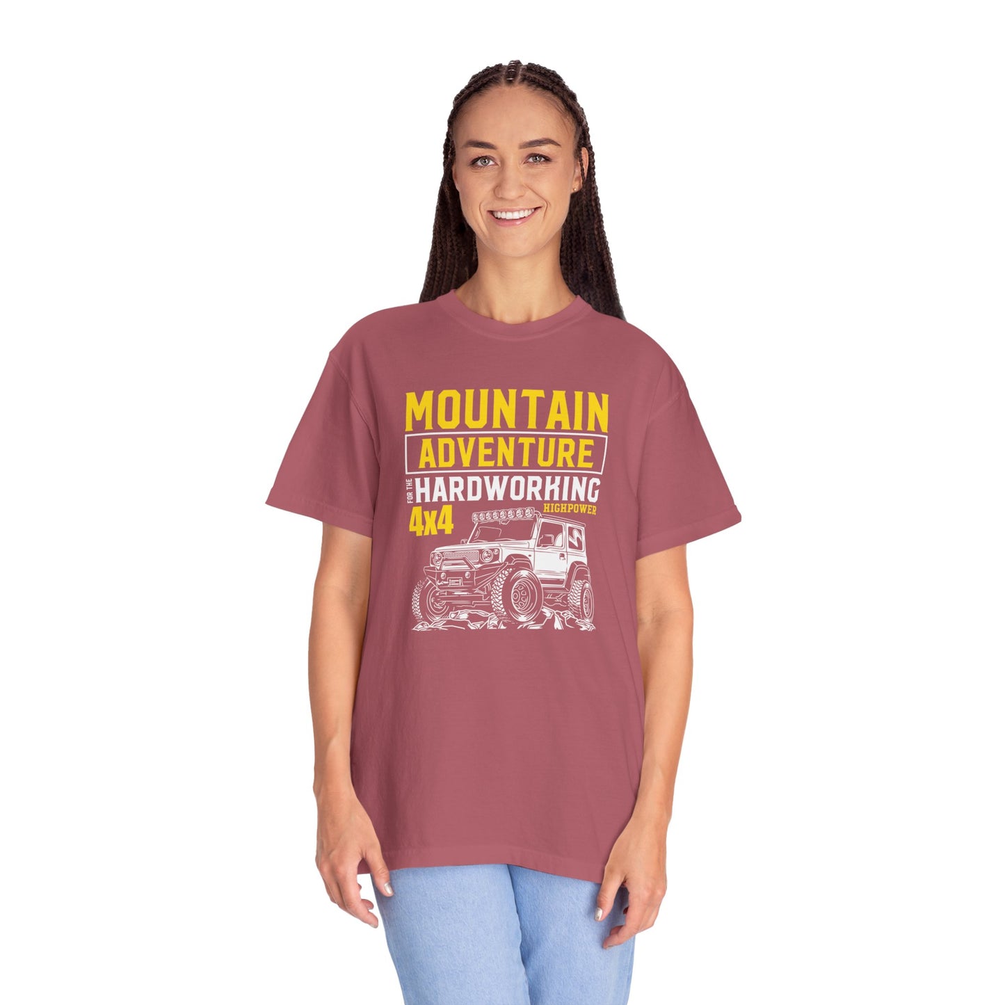 Thriller Mountain Adventure Mountain Explorer Sarcastic Alpine Discover Unisex Heavy Cotton T-Shirt