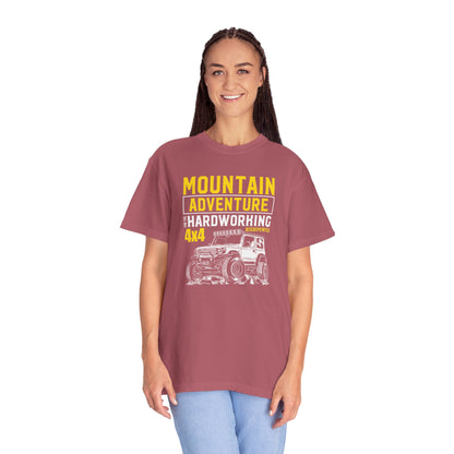 Thriller Mountain Adventure Mountain Explorer Sarcastic Alpine Discover Unisex Heavy Cotton T-Shirt