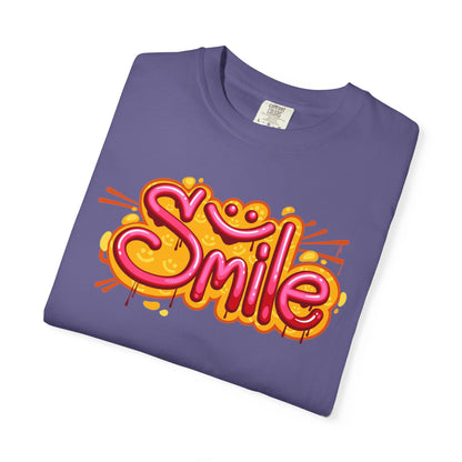 Smile Unisex Garment-Dyed T-shirt