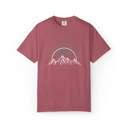 Funny Explore Mountain Adventure Tee Sarcastic Alpine Discover Camping Forest Unisex Heavy Cotton T-Shirt