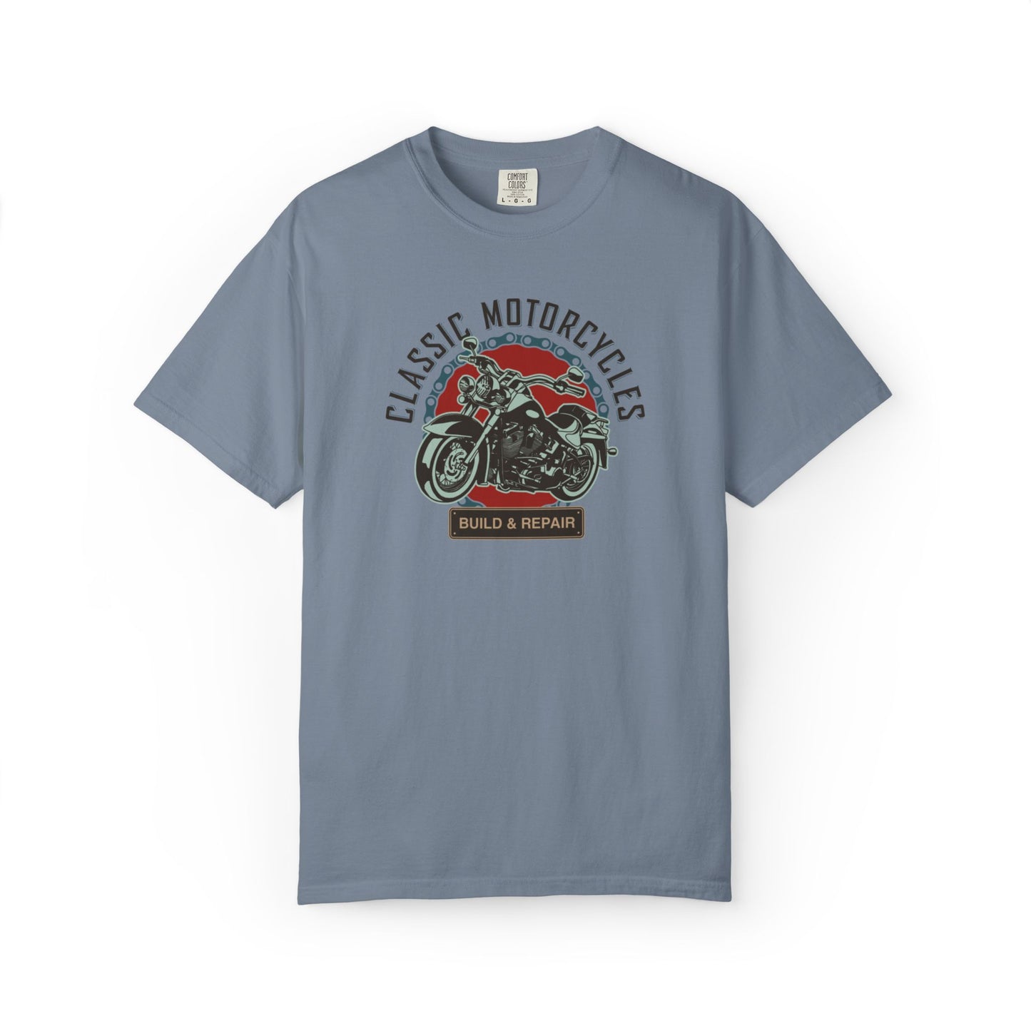 Classic Motorcycles Custom Engine Club Motorbike Lovers Trendy Tee High-speed Rider Adventure Racer Unisex Heavy Cotton T-Shirt