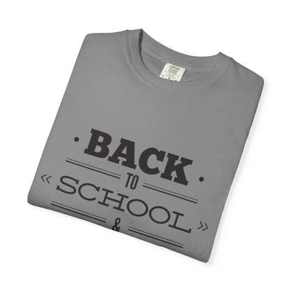 Funny Back To School Looking Cool New Beginning Educational Journey New Classroom Backpack Notebooks Unisex Heavy Cotton T-Shirt