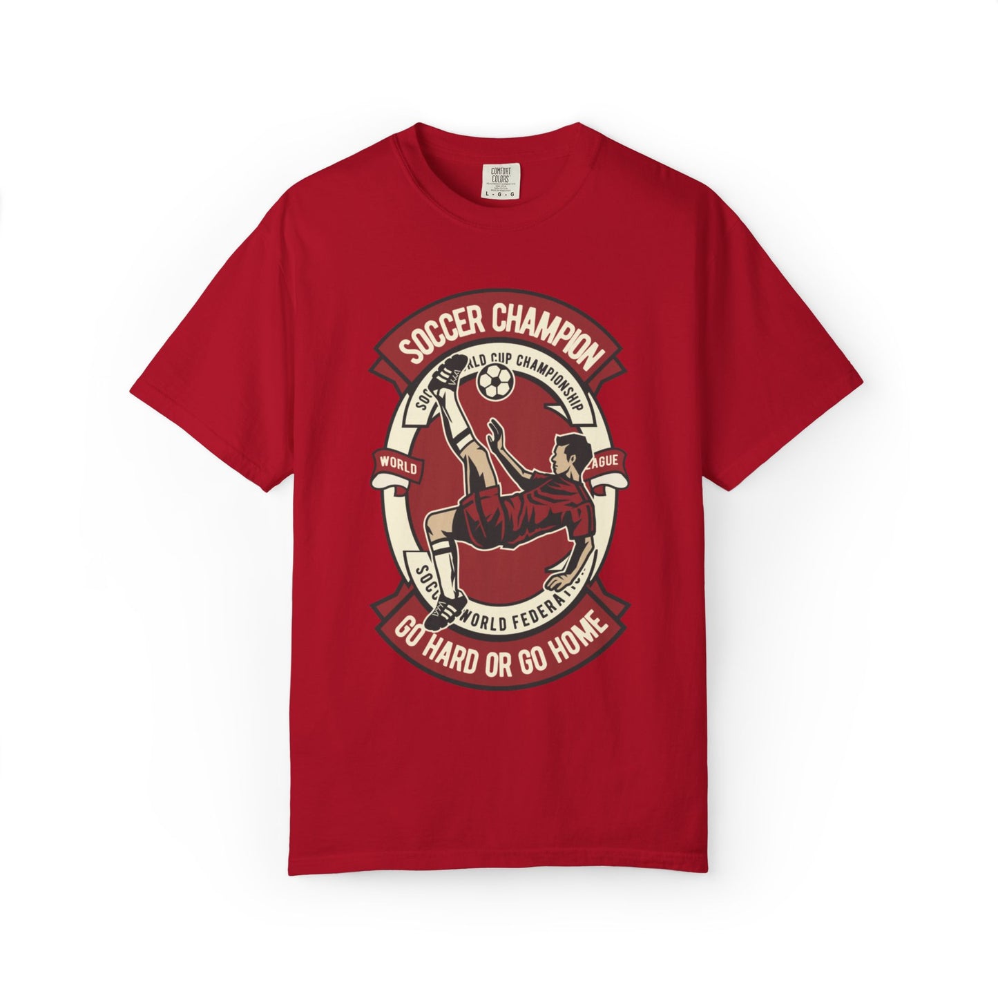 Soccer Champion Heartwarming Sweet Tee Charismatic Passion Unisex Heavy Cotton T-Shirt