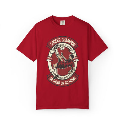 Soccer Champion Heartwarming Sweet Tee Charismatic Passion Unisex Heavy Cotton T-Shirt
