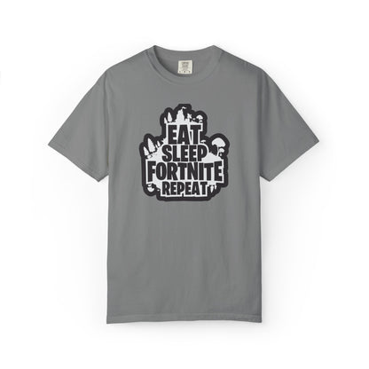 Eat Sleep Fortnite Battle Royale Squad Gameplay Passion Tee Solo Missions Social Gaming Unisex Heavy Cotton T-Shirt