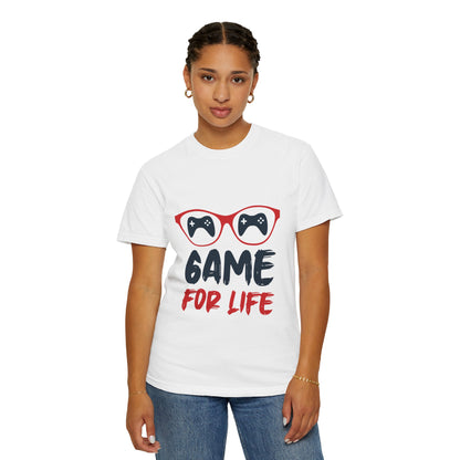 Game For Life Adventures Tee Player’s Journey Obsession Epic Battles Unisex Heavy Cotton T-Shirt