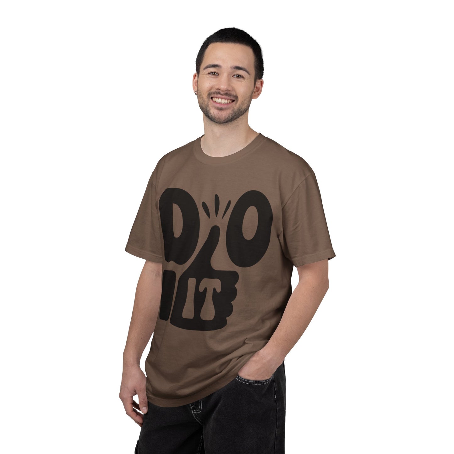 Do It Finding Peace Trendy Tee Overcoming Challenges Stay Positive Trust The Process Unisex Heavy Cotton T-Shirt