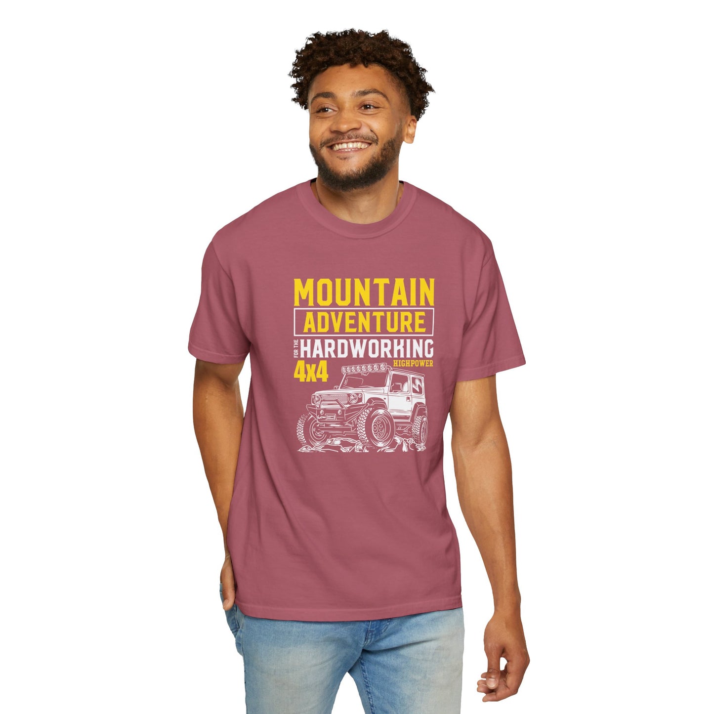 Thriller Mountain Adventure Mountain Explorer Sarcastic Alpine Discover Unisex Heavy Cotton T-Shirt