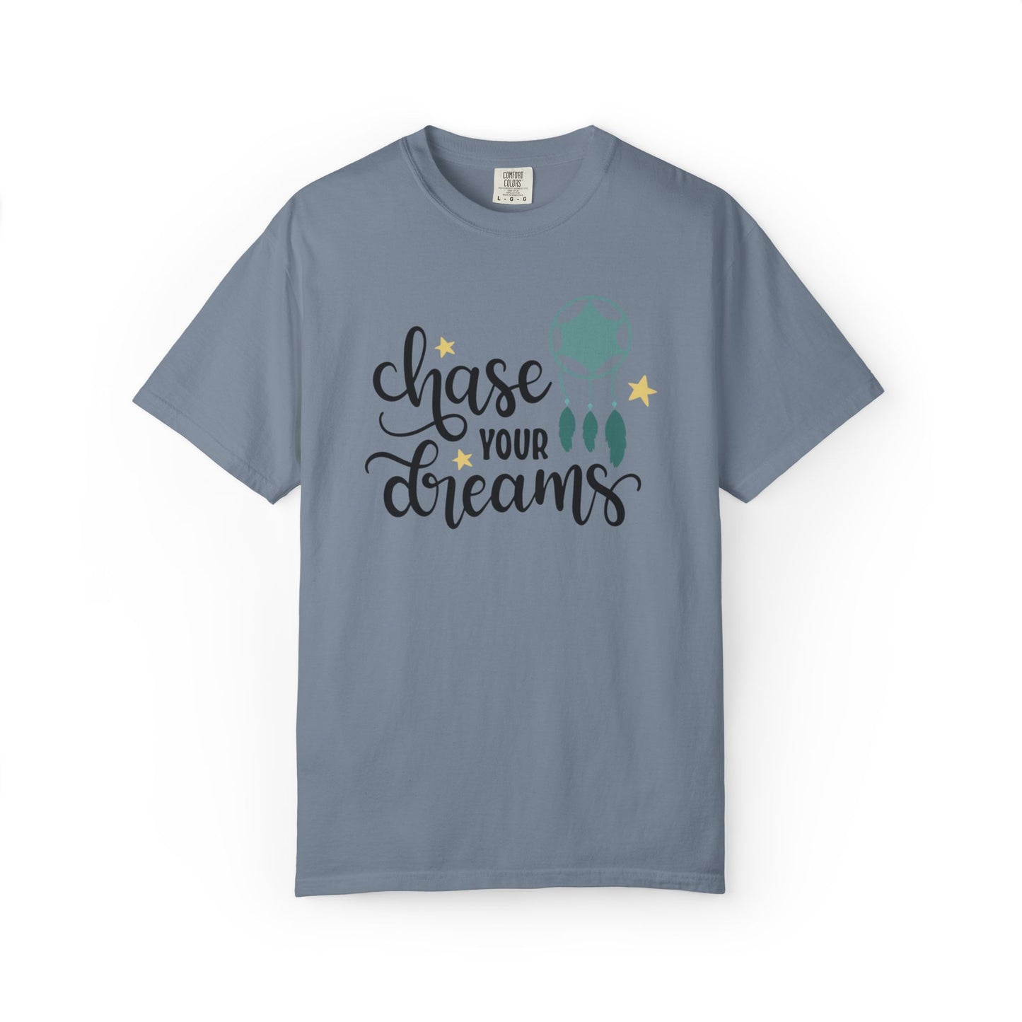 Chase Your Dreams Creativity Imagination Tee Determination Reach For The Stars Unisex Heavy Cotton T-Shirt
