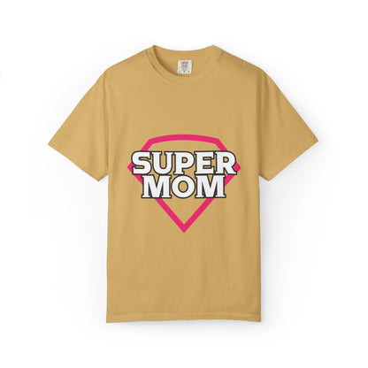 Cute Super Mom Motherhood Mama Love Master Multitasker Life Giver Wonder Woman Unisex Heavy Cotton T-Shirt