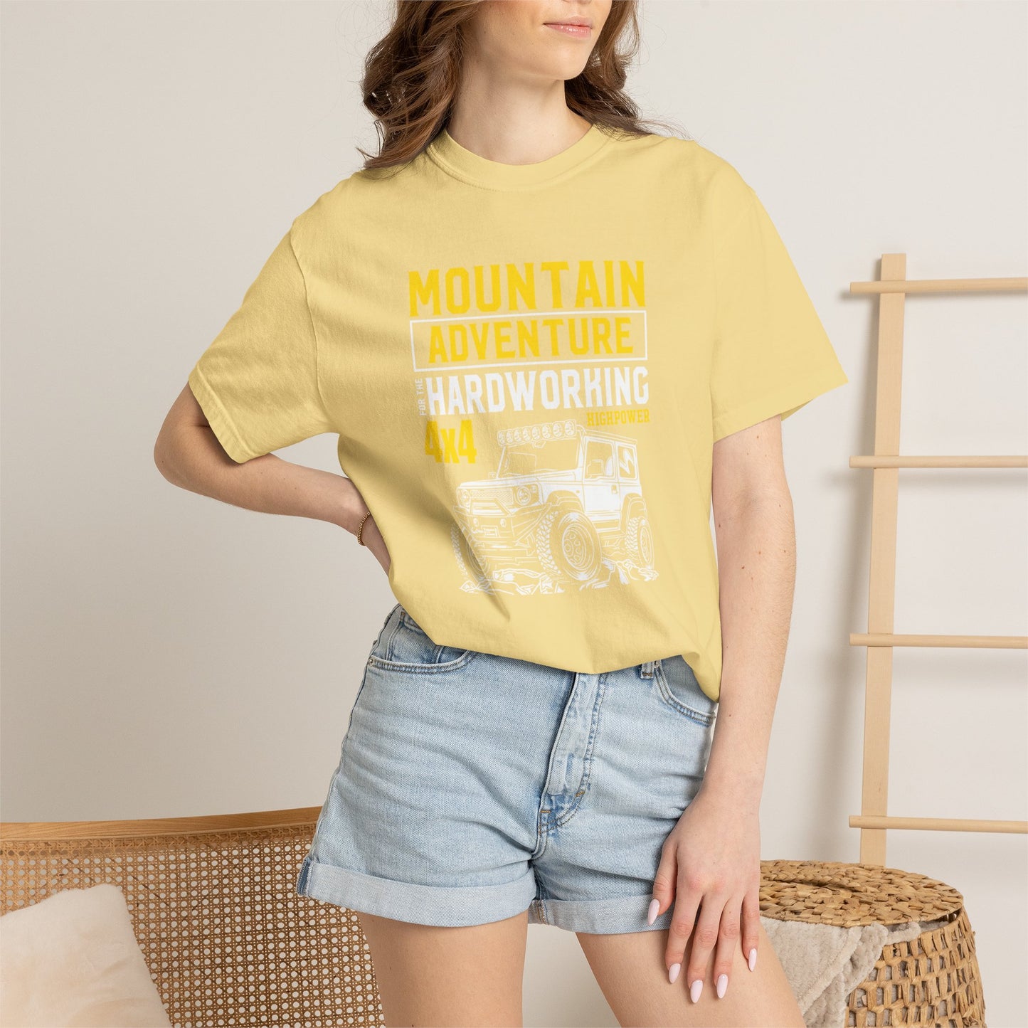 Thriller Mountain Adventure Mountain Explorer Sarcastic Alpine Discover Unisex Heavy Cotton T-Shirt