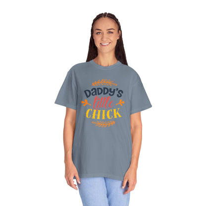 Daddy’s Little Chick Confidence Tee Elegance Charming Appealing Beauty Easter Celebration Unisex Heavy Cotton T-Shirt