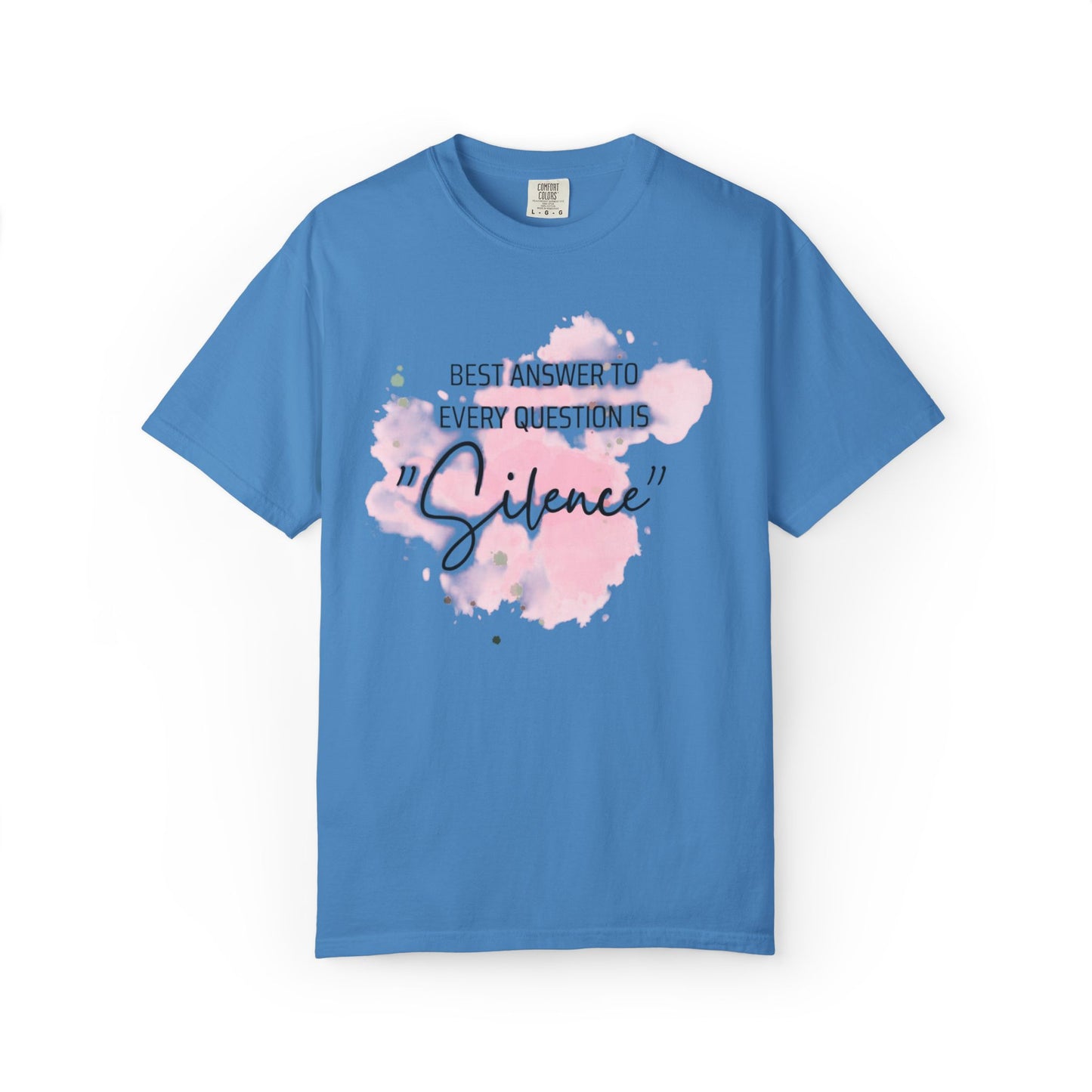 Silence - Unisex Garment-Dyed T-shirt