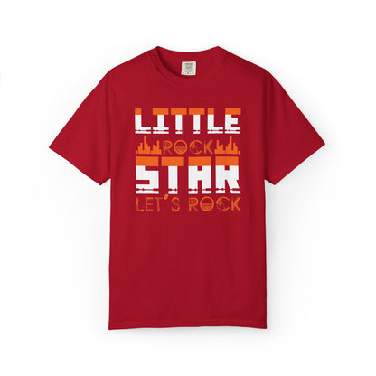 Thrilling Little Rock Star Born To Rock Rock And Roll Passion Rocker At Heart Rock Enthusiasm Unisex Heavy Cotton T-Shirt