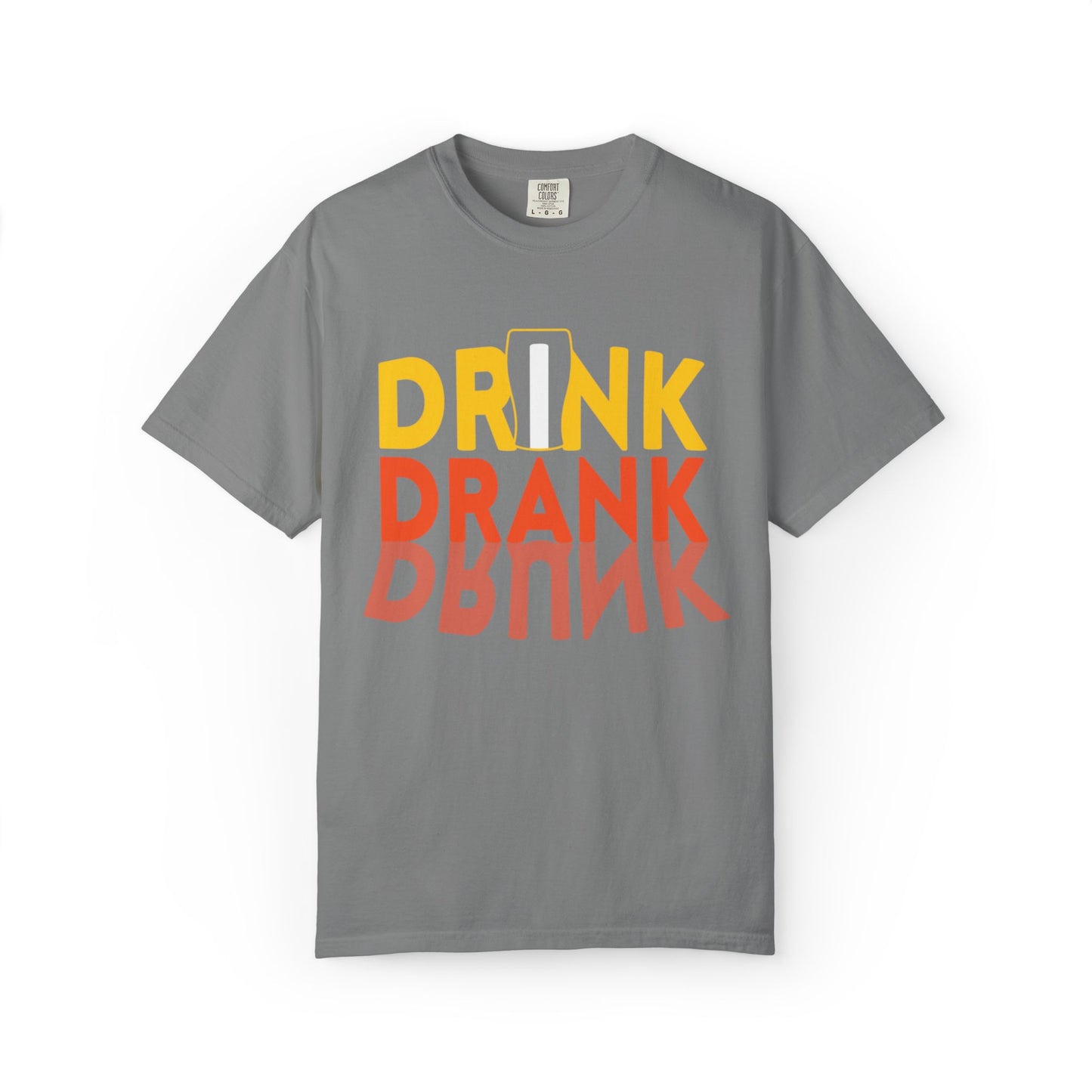 Funny Drink Drank Drunk Want To Drink Beer sarcastic Beer Glass Sip & Smile Unisex Heavy Cotton T-Shirt