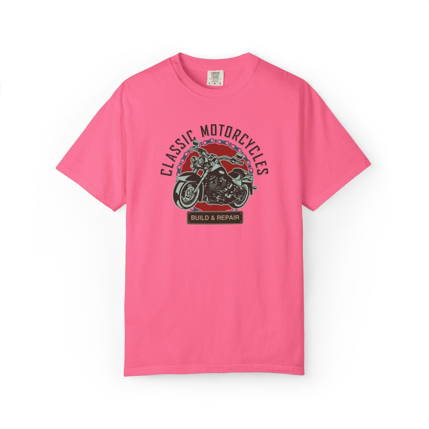 Classic Motorcycles Custom Engine Club Motorbike Lovers Trendy Tee High-speed Rider Adventure Racer Unisex Heavy Cotton T-Shirt