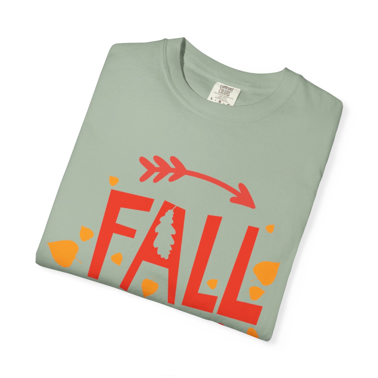 Fall Y’all Breeze Leaves Christmas Tee Jingle Bells Falling Beauty Holiday Spirit Unisex Heavy Cotton T-Shirt