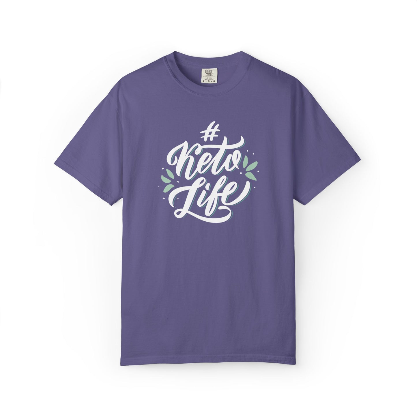 Keto Life Low-Carb Vegetables Tee Moderate Protein Fat Adaptation Intermittent Fasting Unisex Heavy Cotton T-Shirt