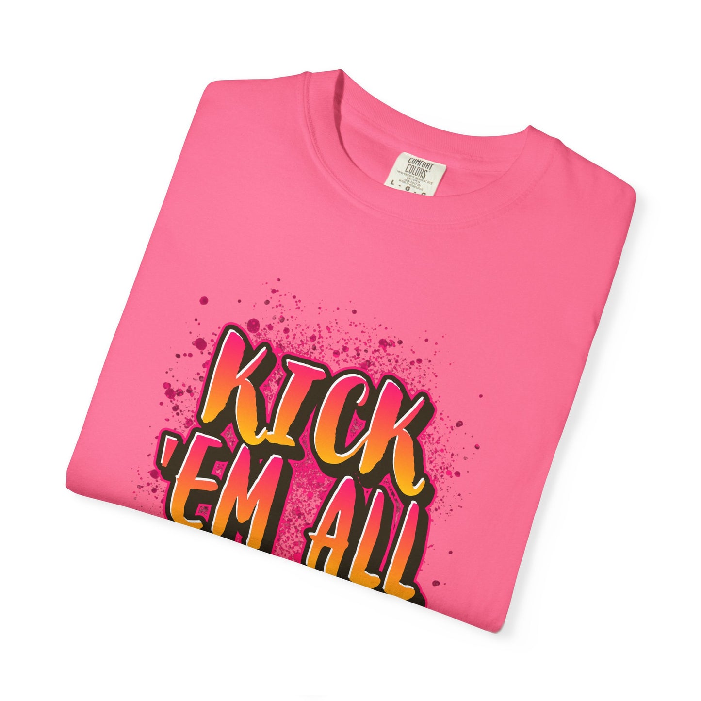 Kick Em All Unisex Heavy Cotton T-Shirt