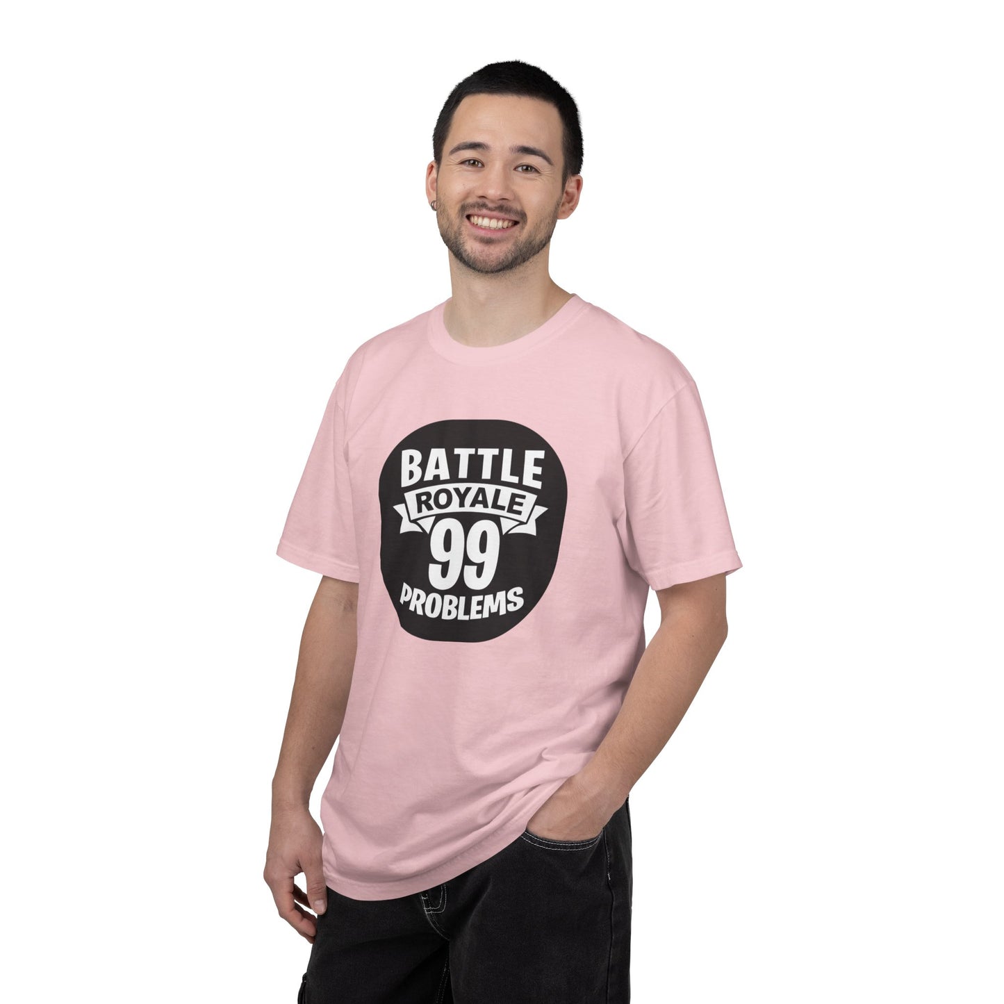 Battle Royal Multiplayer Madness Tee Thrilling Elimination High-Stakes Combat Unisex Heavy Cotton T-Shirt