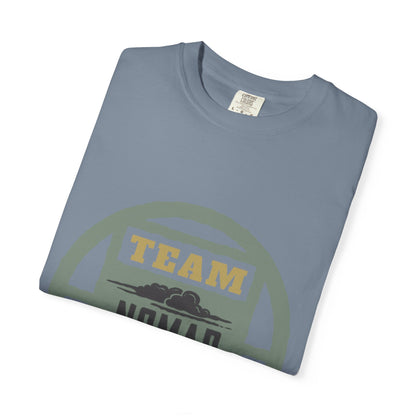 Team Nomad Constant Movement Discovery Freedom Adventure Enthusiasts Unisex Heavy Cotton T-Shirt