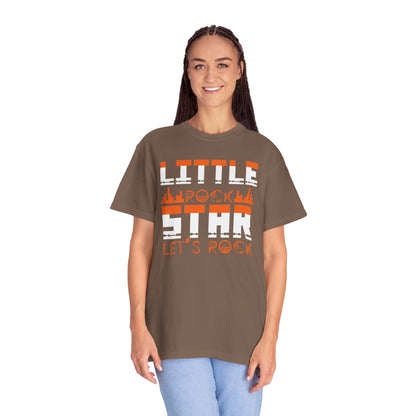 Thrilling Little Rock Star Born To Rock Rock And Roll Passion Rocker At Heart Rock Enthusiasm Unisex Heavy Cotton T-Shirt