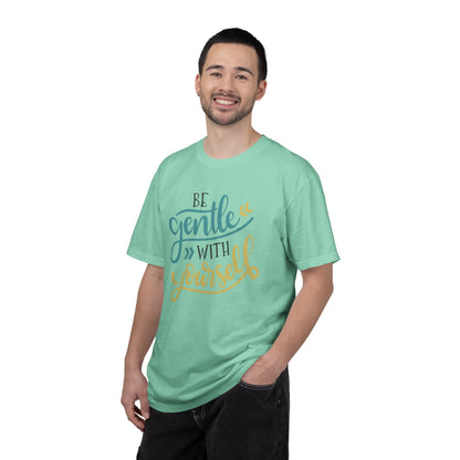 Be Gentle With Yourself Self-Love Motivation Tee Acceptance Personal Development Empowerment Unisex Heavy Cotton T-Shirt