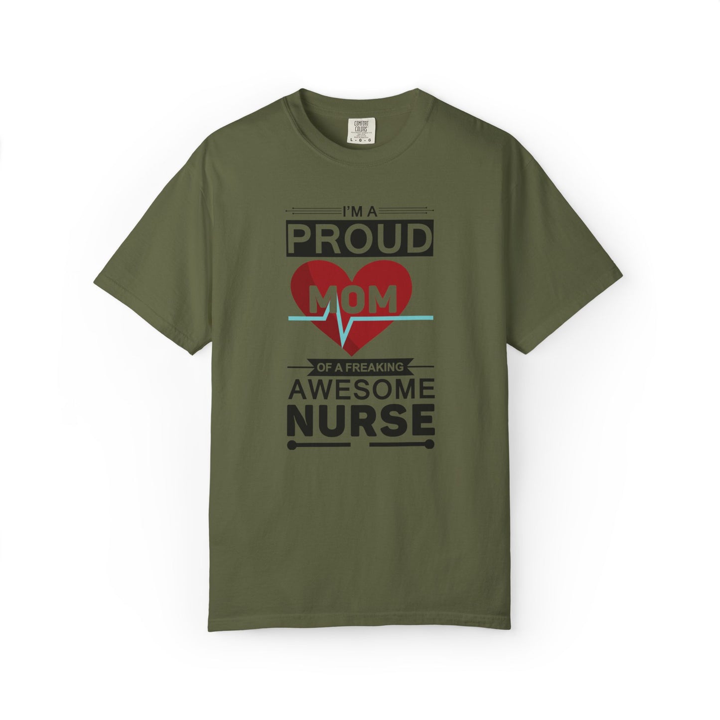 I’m A Proud Mom Clinical Specialist Education Healthcare Job Devoted Trendy Tee Patient Care Medical Unisex Heavy Cotton T-Shirt