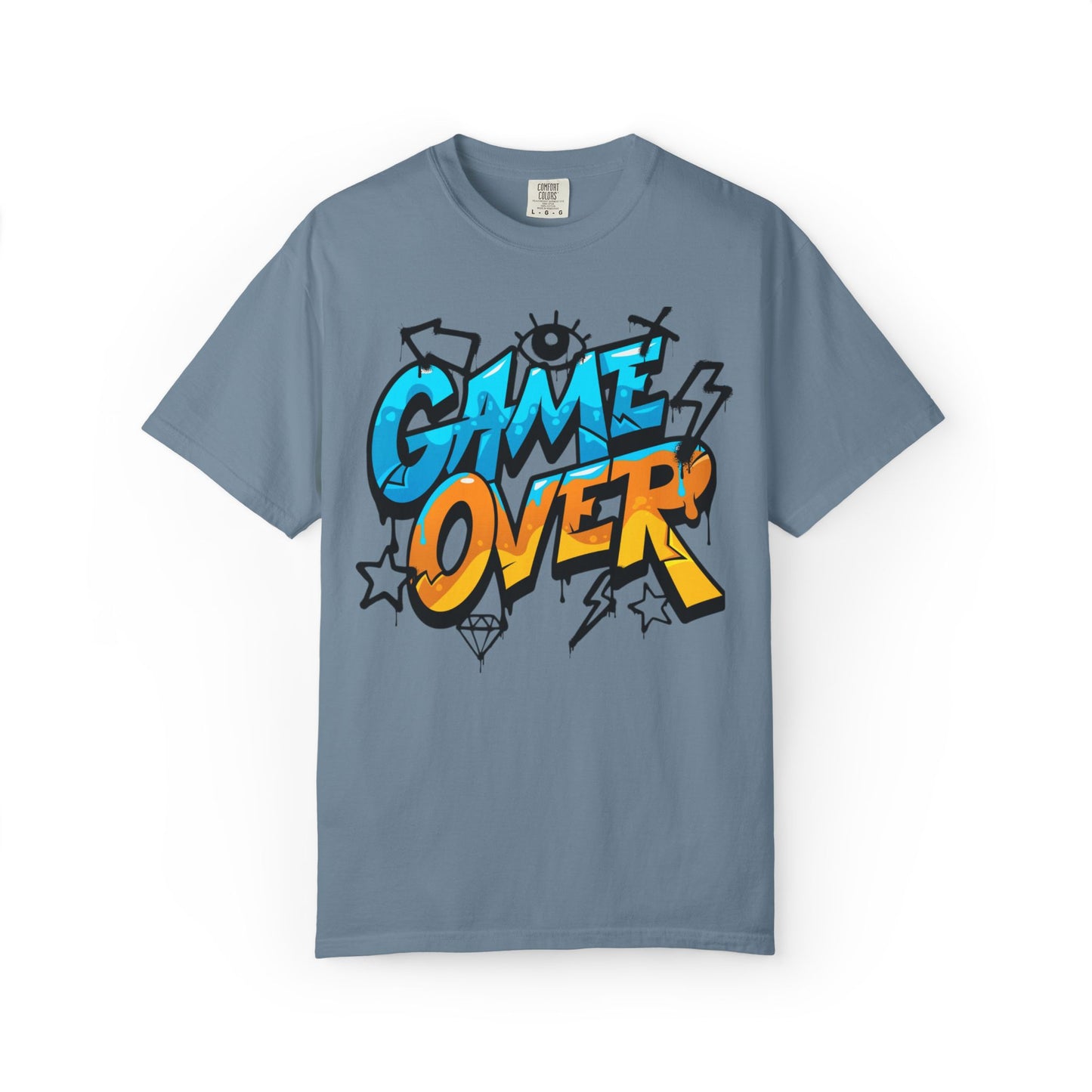 Game Over Unisex Garment-Dyed T-shirt