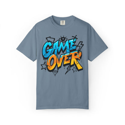 Game Over Unisex Garment-Dyed T-shirt