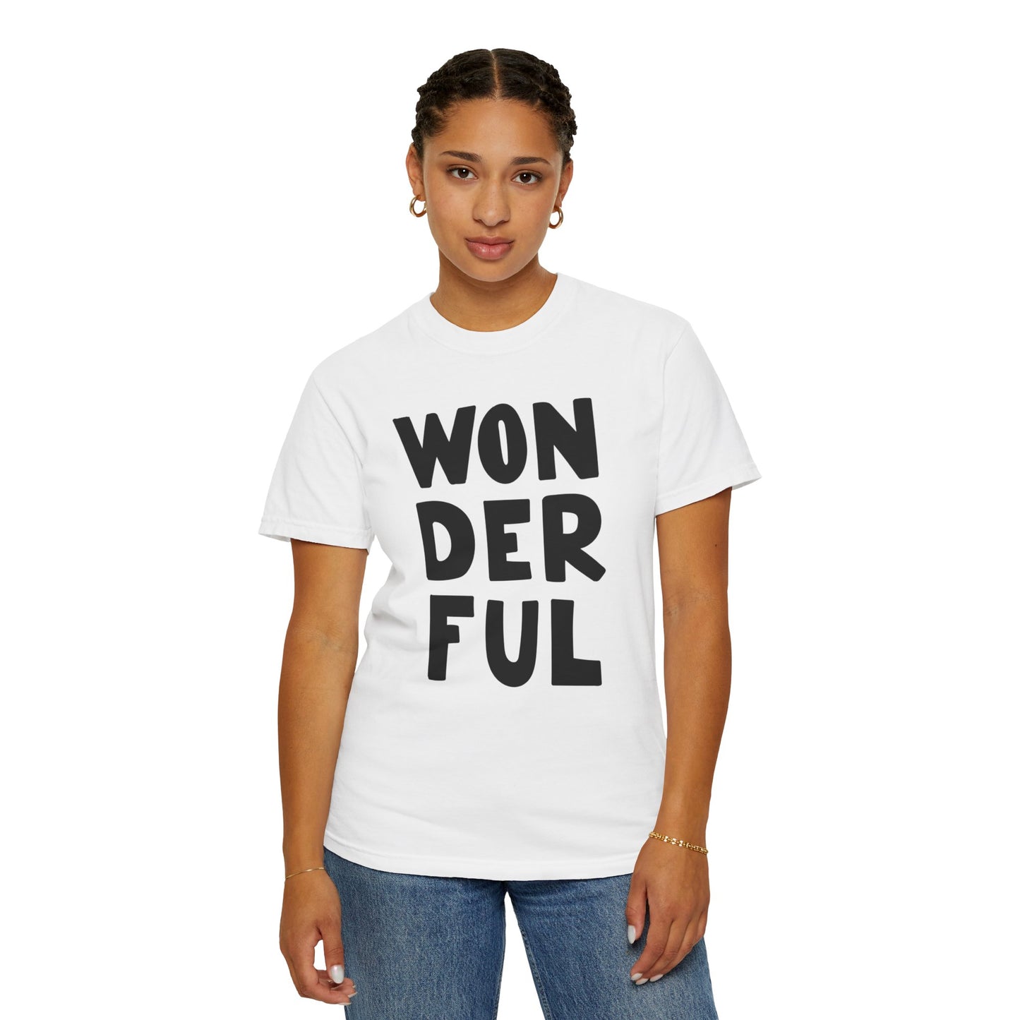 Wonderful Encouragement Self-belief Tee Moral Support Hopefulness Positivity Beautiful Unisex Heavy Cotton T-Shirt