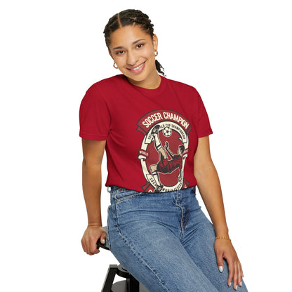Soccer Champion Heartwarming Sweet Tee Charismatic Passion Unisex Heavy Cotton T-Shirt