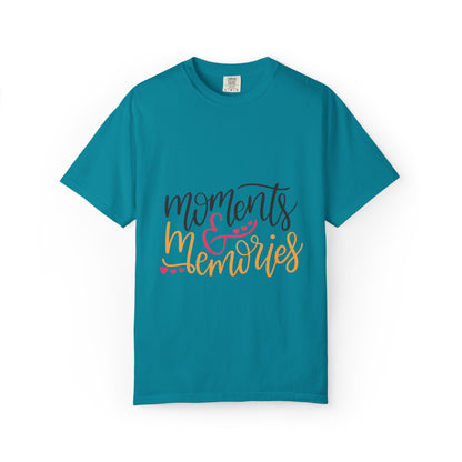Moments & Memories Chapters Of Life Precious Moments Tee Recollections Meaningful Experiences Nostalgia  Unisex Heavy Cotton T-Shirt