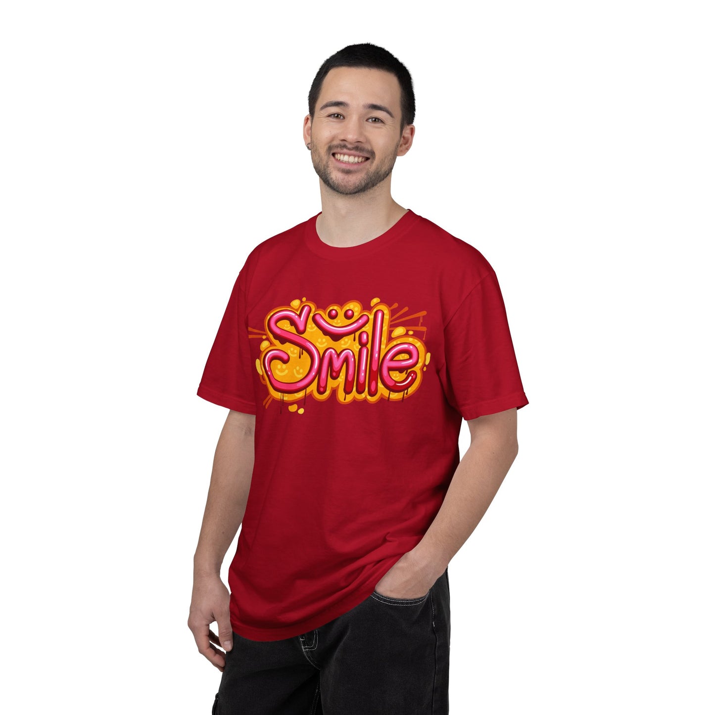 Smile Unisex Garment-Dyed T-shirt