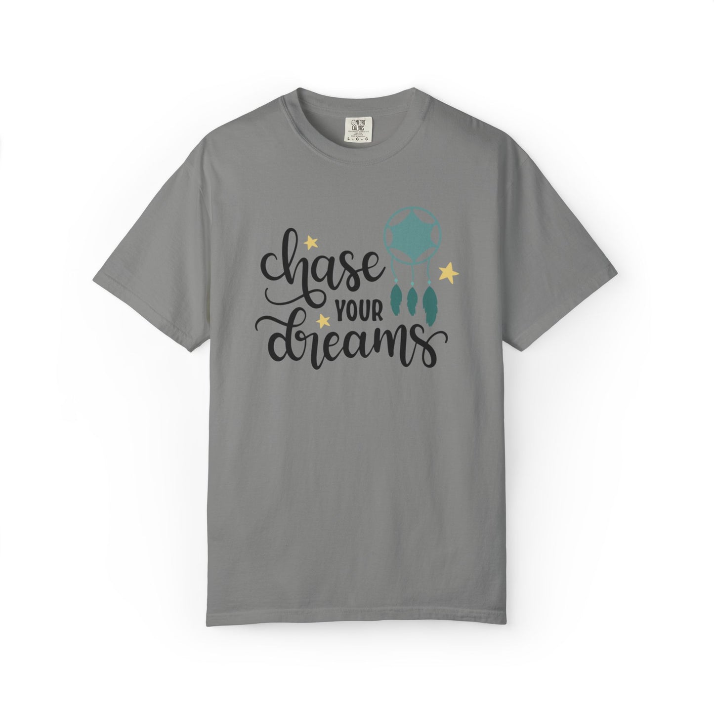 Chase Your Dreams Creativity Imagination Tee Determination Reach For The Stars Unisex Heavy Cotton T-Shirt