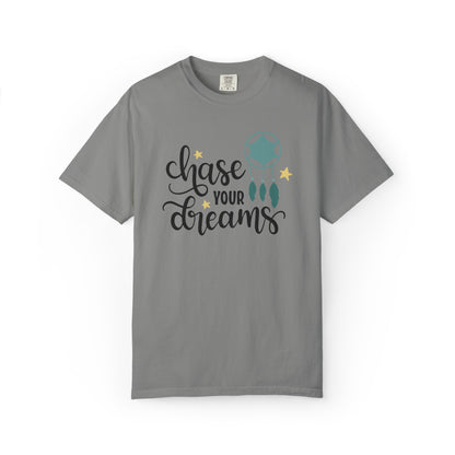 Chase Your Dreams Creativity Imagination Tee Determination Reach For The Stars Unisex Heavy Cotton T-Shirt