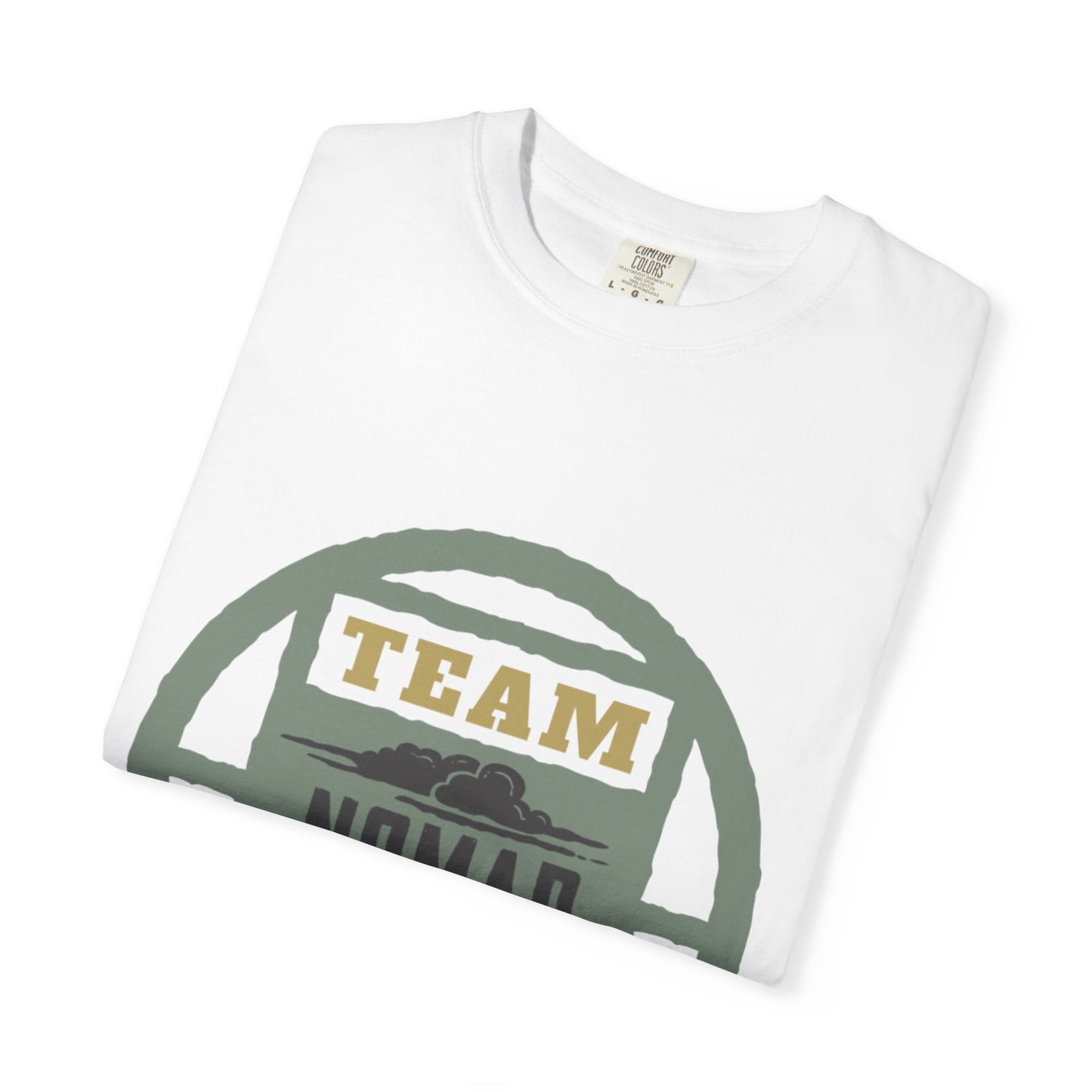 Team Nomad Constant Movement Discovery Freedom Adventure Enthusiasts Unisex Heavy Cotton T-Shirt