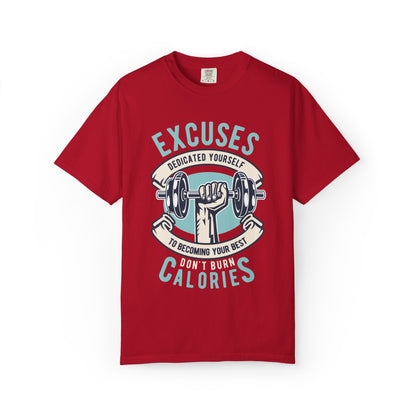 100% cotton (fiber content may vary for different colors) Medium fabric (5.3 oz/yd² (180 g/m²)) Dedicated Yourself To Becoming Your Best Don’t Burn Calories Unisex Heavy Cotton T-Shirt